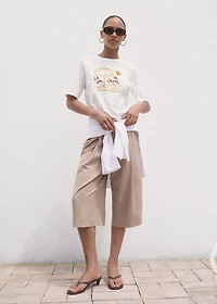 Short-sleeved printed t-shirt