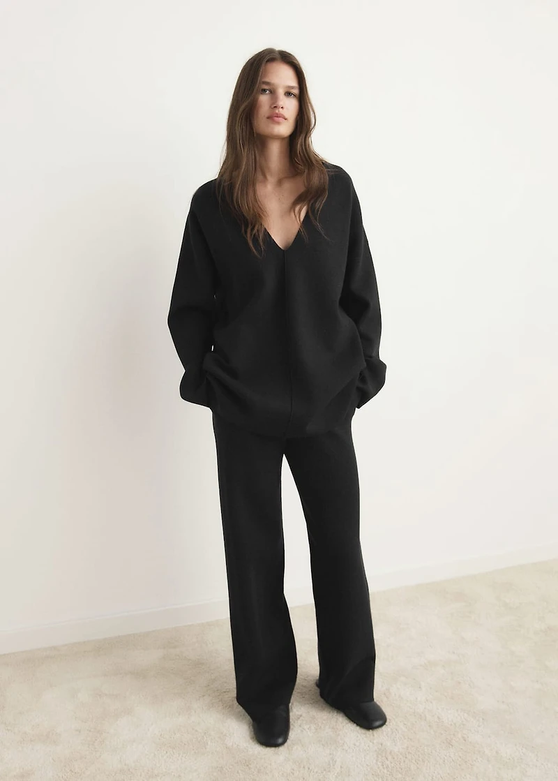 Milano fabric pajama sweater