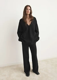Milano fabric pajama sweater