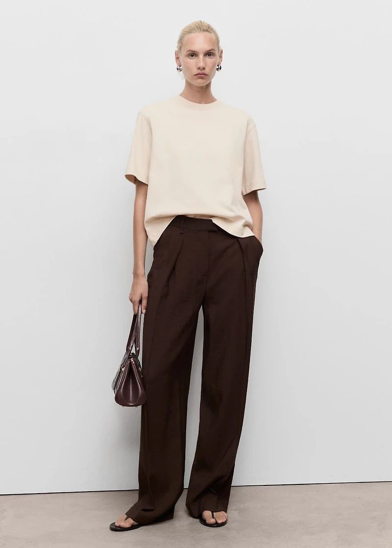 Oversized cotton t-shirt