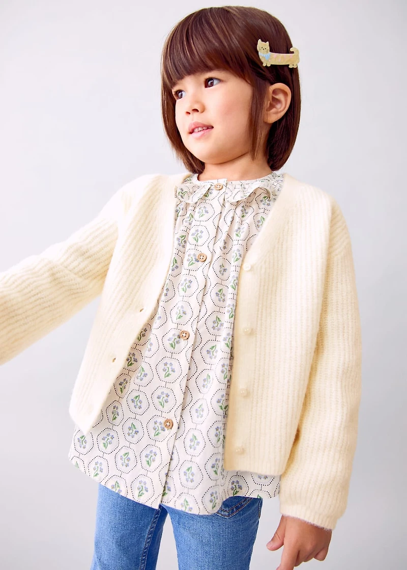 Chunky knit cardigan