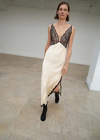 Satin camisole dress