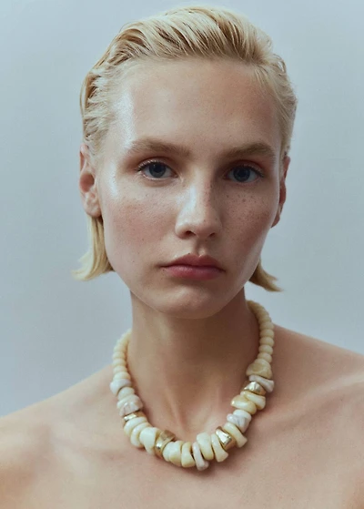 Mixed bead necklace