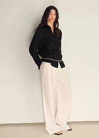 Linen oversized shirt