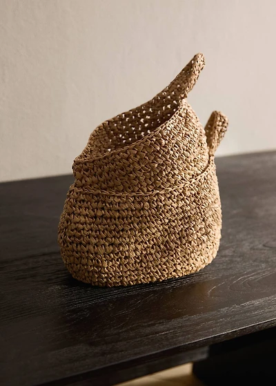 Paper basket for hanging
