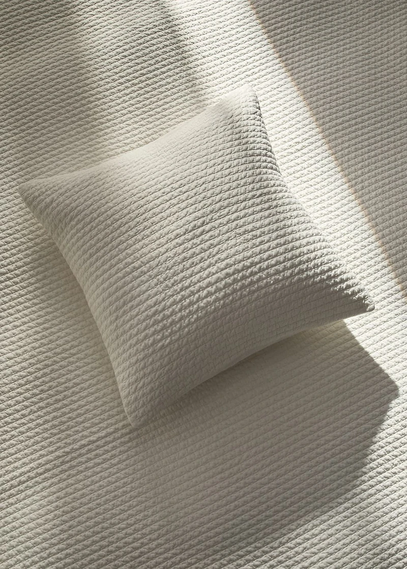 Satin cushion cover