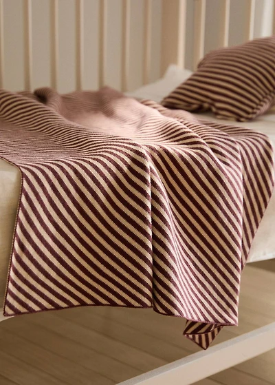 Cotton two-tone children’s blanket