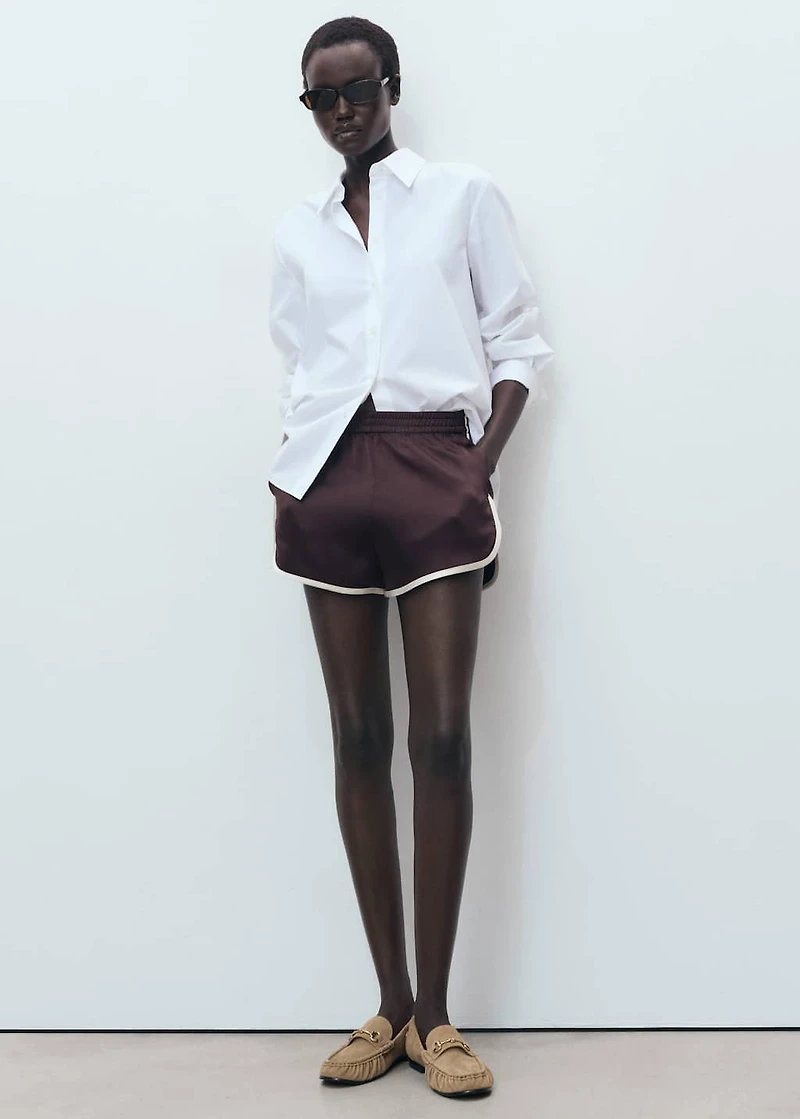 Suede moccasins with buckle