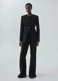 Tailored suit blazer