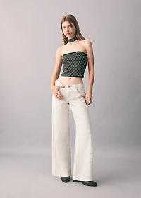 Crystal strass jeans