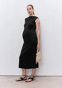 Maternity midi-dress