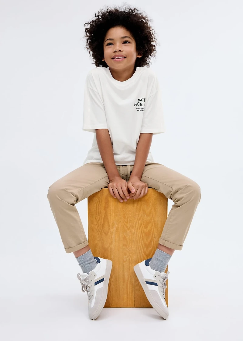 Elastic waist pants