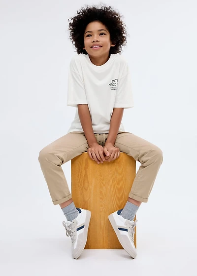 Elastic waist pants