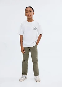 Elastic waist pants