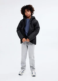 Hooded coat