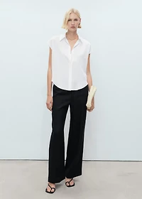 Lyocell sleeveless shirt