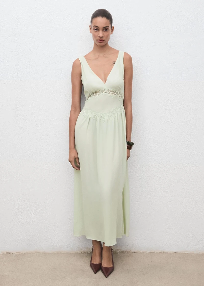 Lace camisole dress
