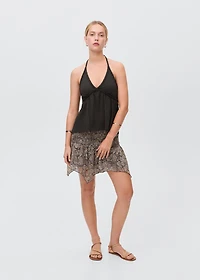 Halter neck top