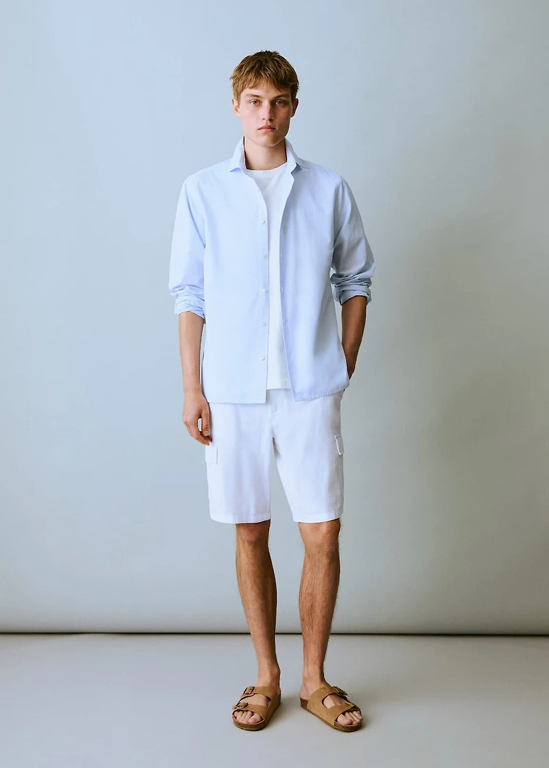 Oxford cotton shirt
