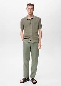 100% cotton shirt structure