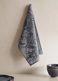 Cotton-linen printed dish cloth