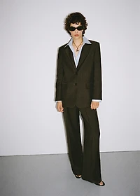 Oval-frame sunglasses