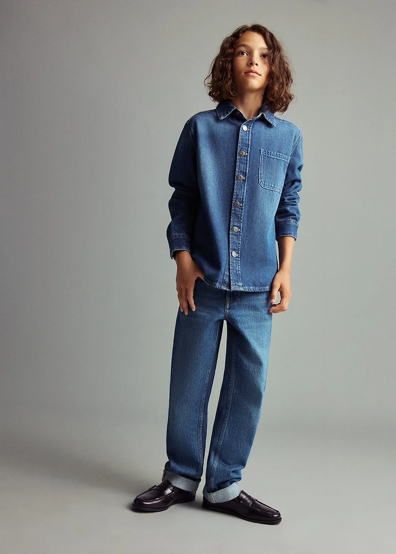 Cotton denim jacket
