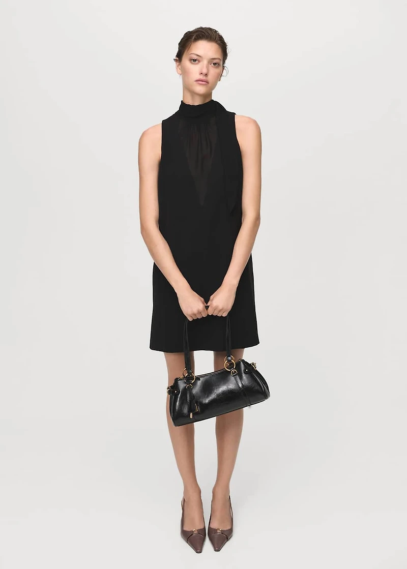 Bow short dress