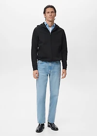 Zip-up hoodie