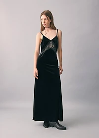 Long lace dress