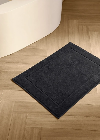 100% cotton bathroom mat