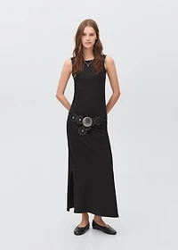 Long knitted dress