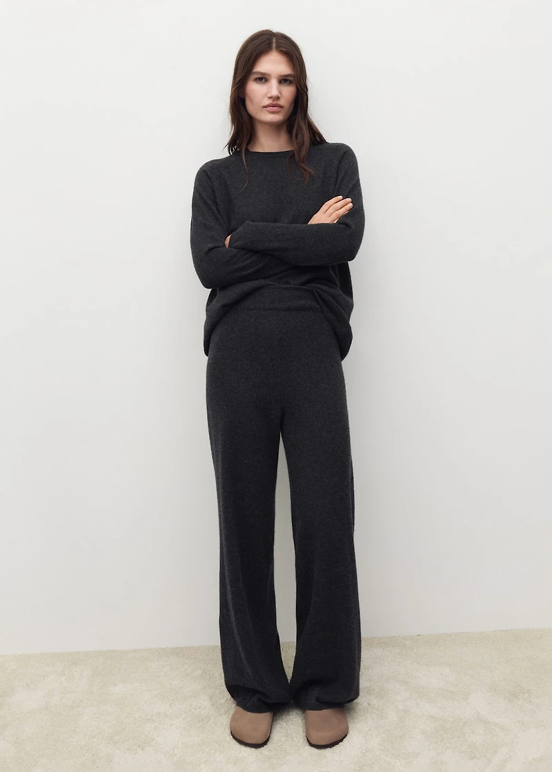 100% cashmere pants