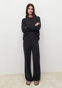 100% cashmere pants