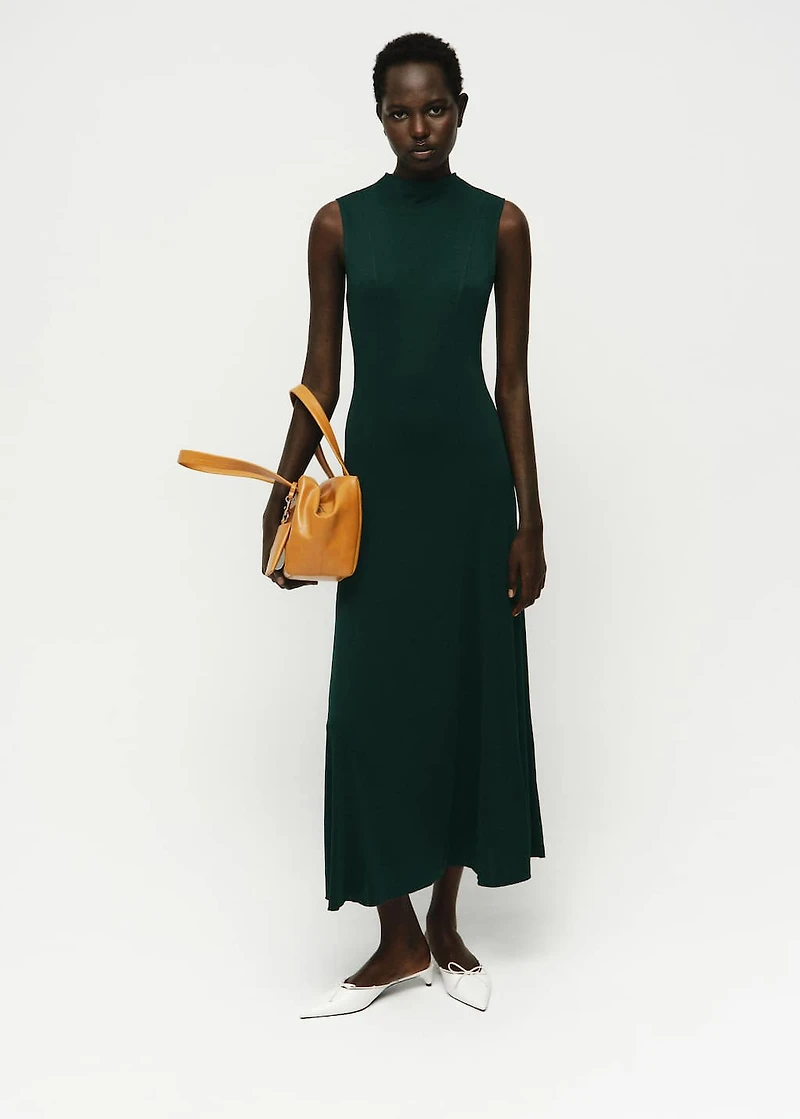 Midi godet dress