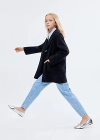 Cloth midi-coat