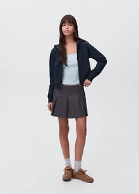 Zipped hoodie