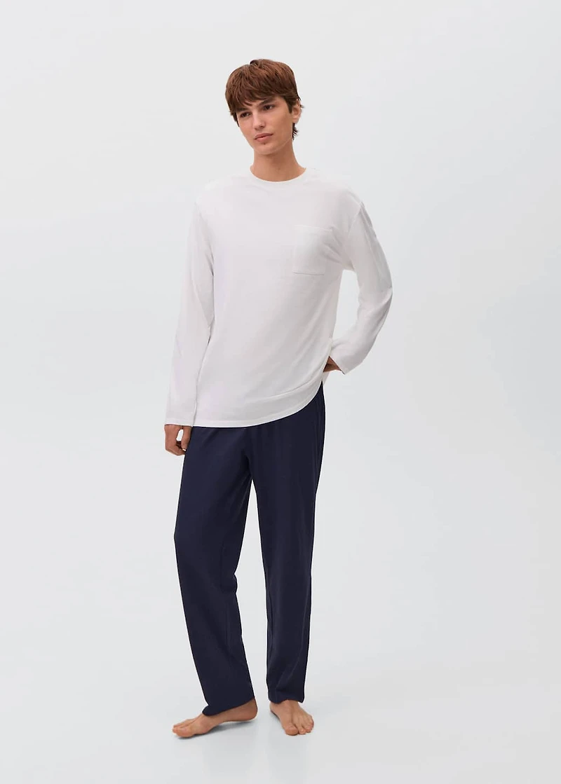 Cotton long pyjamas