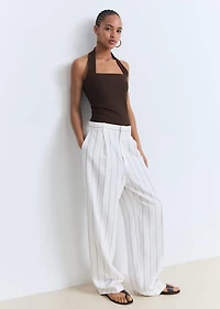 Halter-neck top