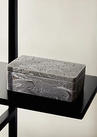 Stone-effect resin box