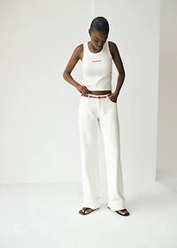 Embroidered top