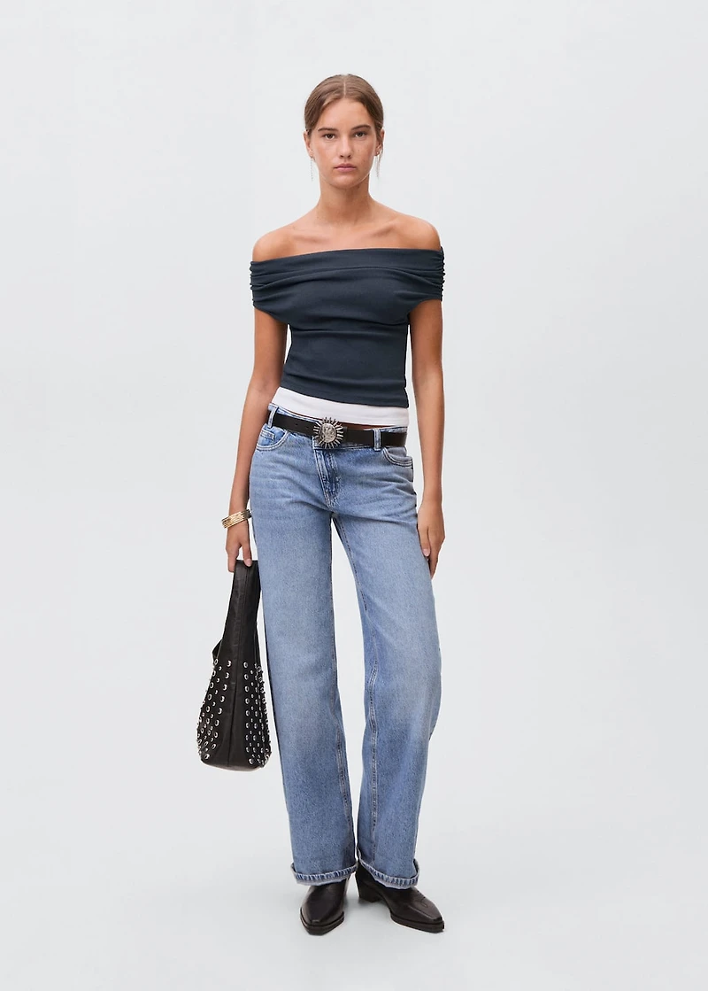 Off-shoulder top