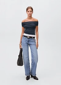 Off-shoulder top