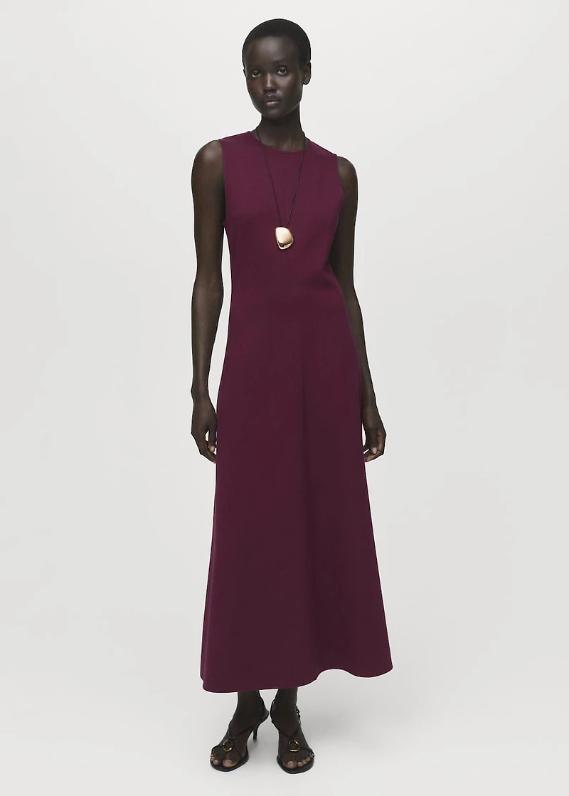 Long flared dress