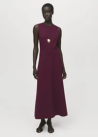 Long flared dress