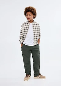 Cotton drawstring joggers