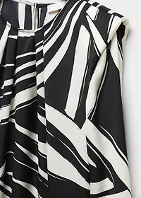 Printed short dress
