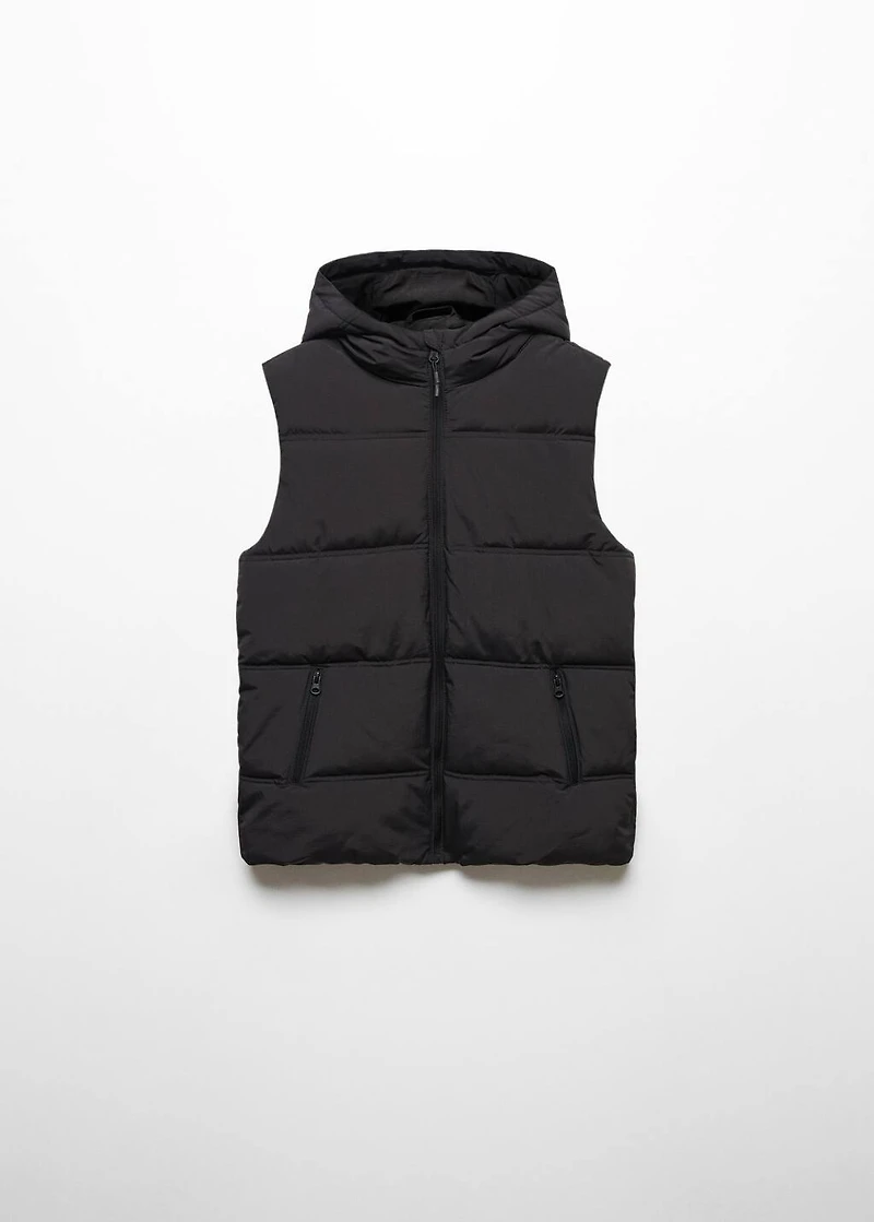 Quilted gilet