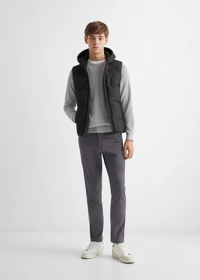 Quilted gilet