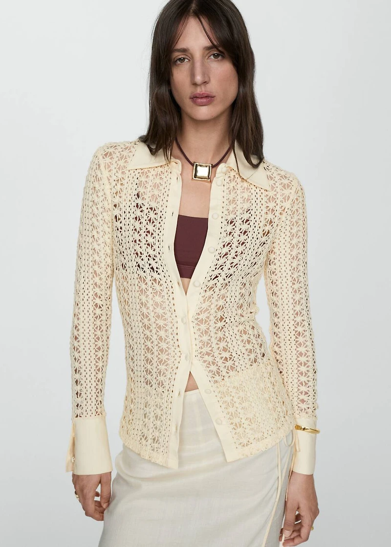 Crochet shirt